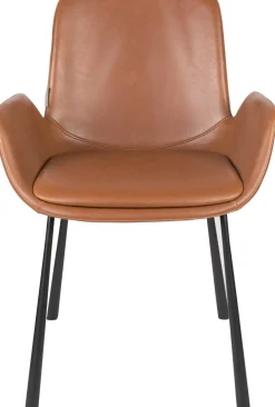Eetkamerstoelen Met Armleuning-Zuiver Brit (set van 2) Eetkamerstoel Brown