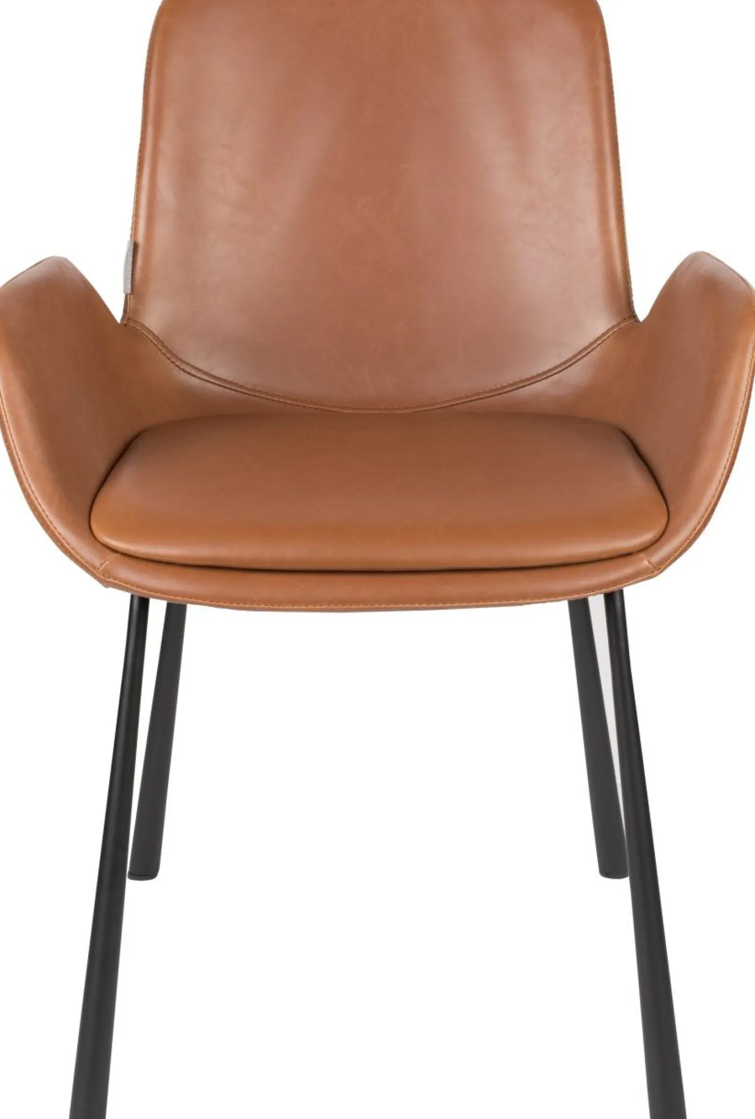 Eetkamerstoelen Met Armleuning-Zuiver Brit (set van 2) Eetkamerstoel Brown