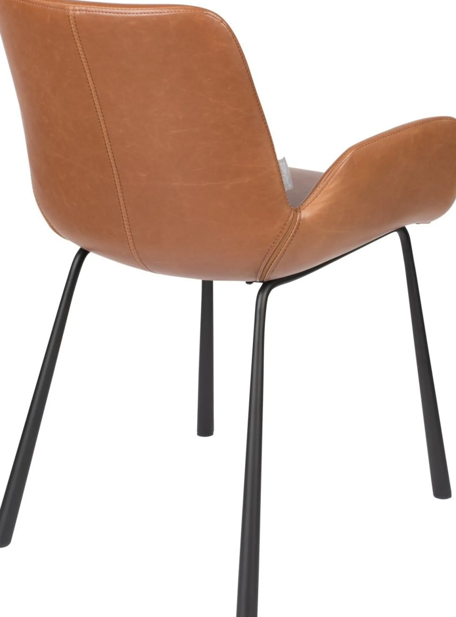 Eetkamerstoelen Met Armleuning-Zuiver Brit (set van 2) Eetkamerstoel Brown