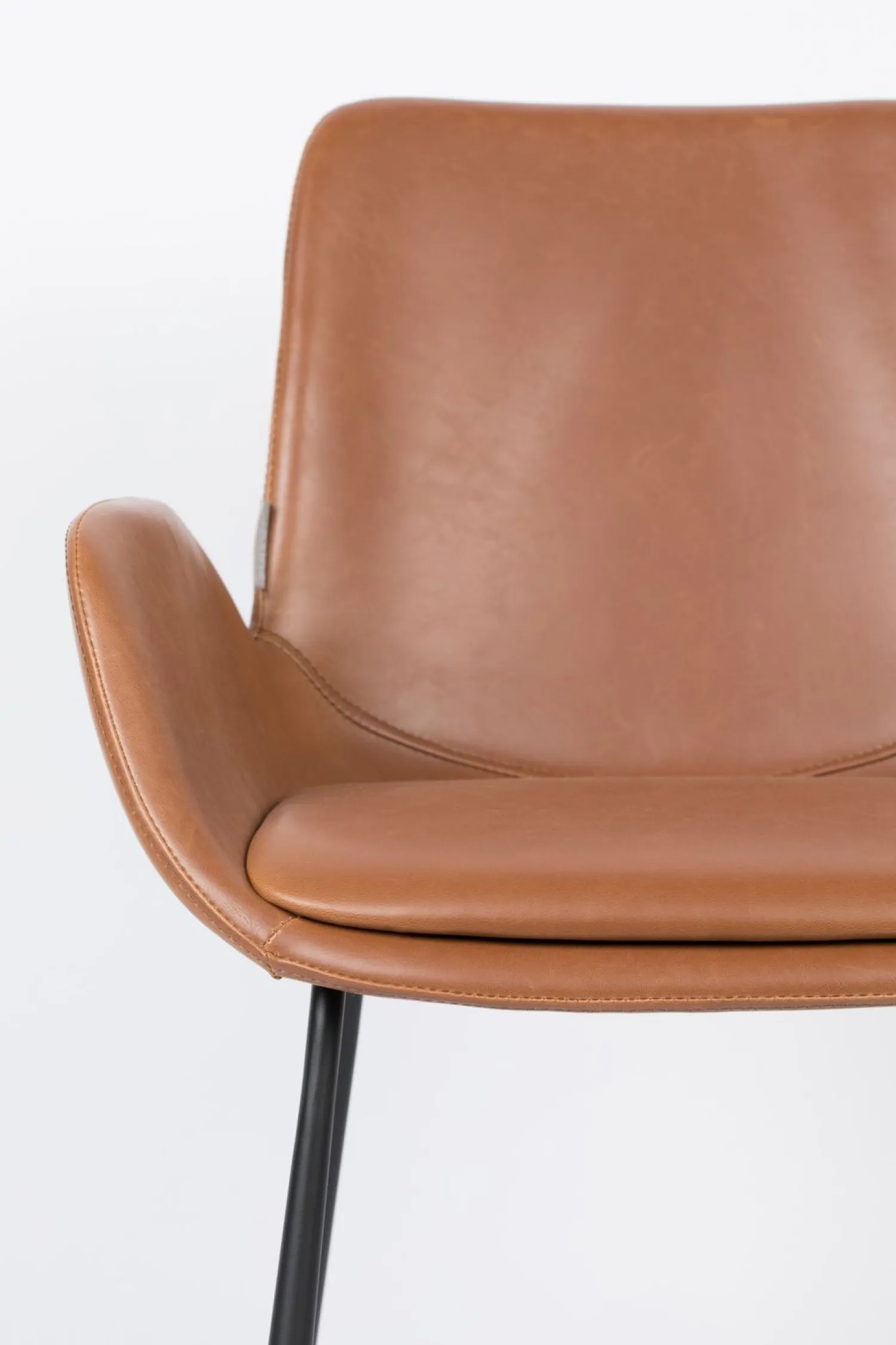 Eetkamerstoelen Met Armleuning-Zuiver Brit (set van 2) Eetkamerstoel Brown
