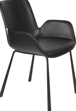 Eetkamerstoelen Met Armleuning-Zuiver Brit (set van 2) Eetkamerstoel Black