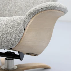 Draaifauteuils|Relaxfauteuils-Trendhopper Brixen Relaxfauteuil Grey