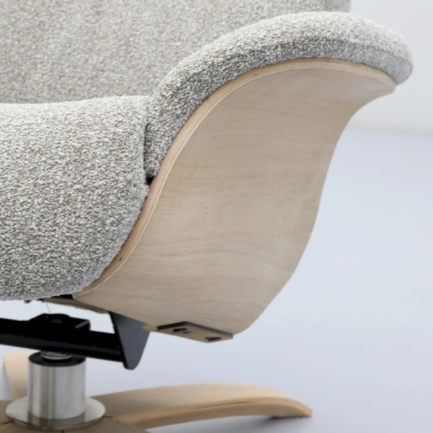 Draaifauteuils|Relaxfauteuils-Trendhopper Brixen Relaxfauteuil Grey