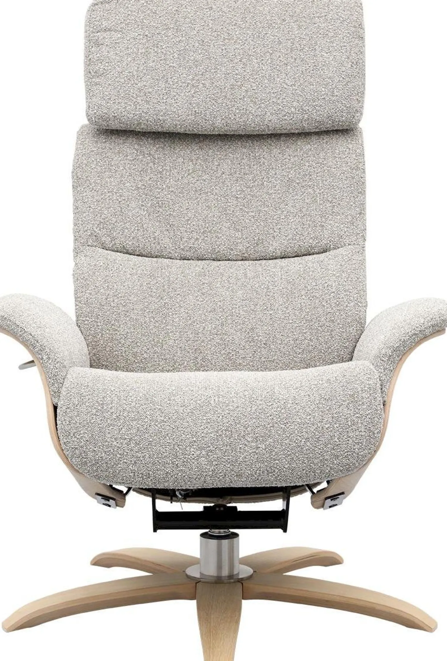 Draaifauteuils|Relaxfauteuils-Trendhopper Brixen Relaxfauteuil Grey