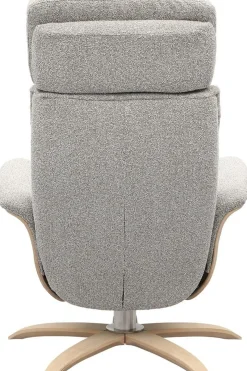 Draaifauteuils|Relaxfauteuils-Trendhopper Brixen Relaxfauteuil Grey
