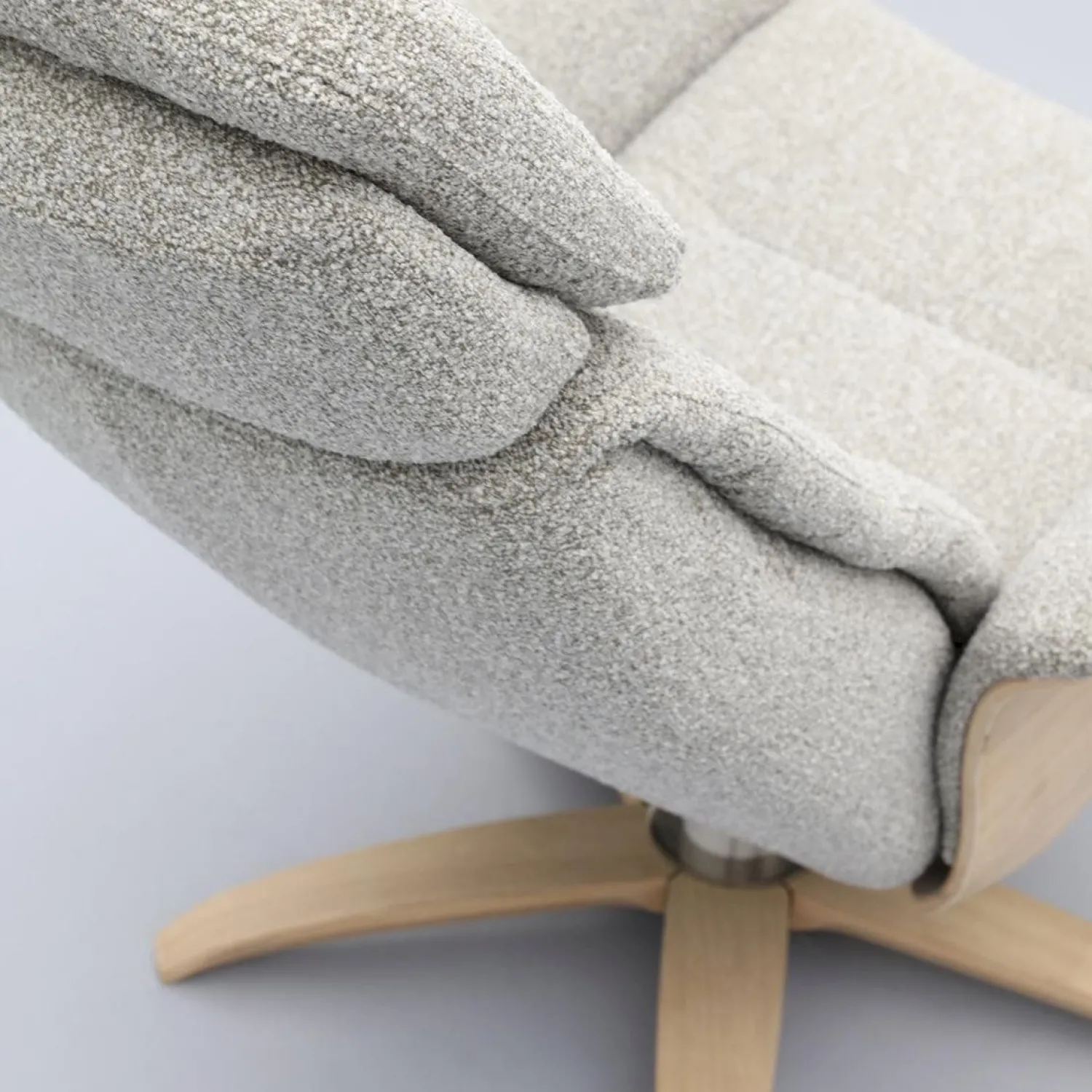 Draaifauteuils|Relaxfauteuils-Trendhopper Brixen Relaxfauteuil Grey