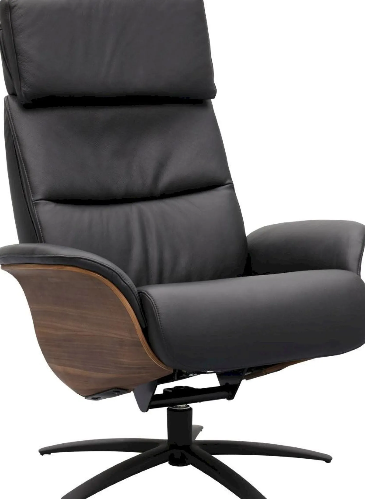 Relaxfauteuils-Trendhopper Brixen Relaxfauteuil Semi Black