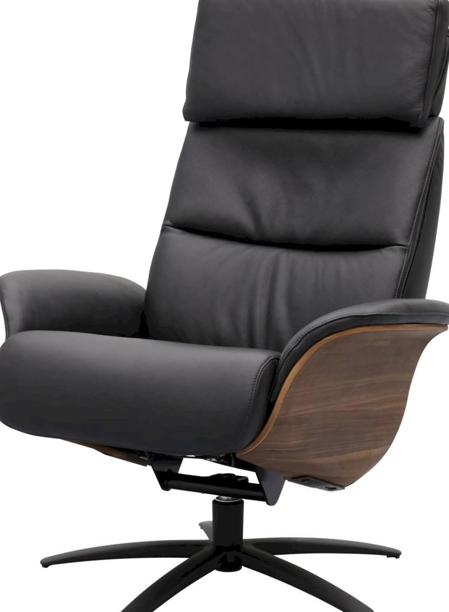 Relaxfauteuils-Trendhopper Brixen Relaxfauteuil Semi Black
