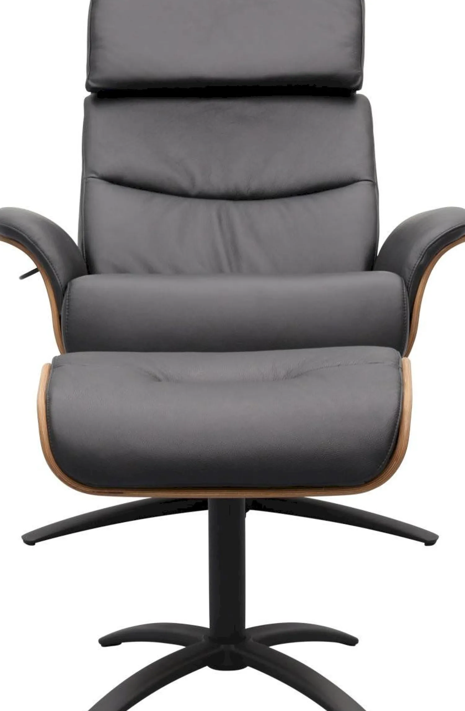 Relaxfauteuils-Trendhopper Brixen Relaxfauteuil Semi Black