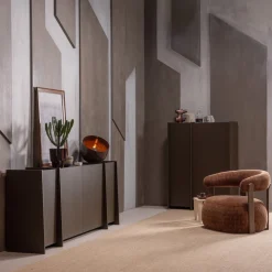 Dressoirs-WOOOD Brock Dressoir Bruin