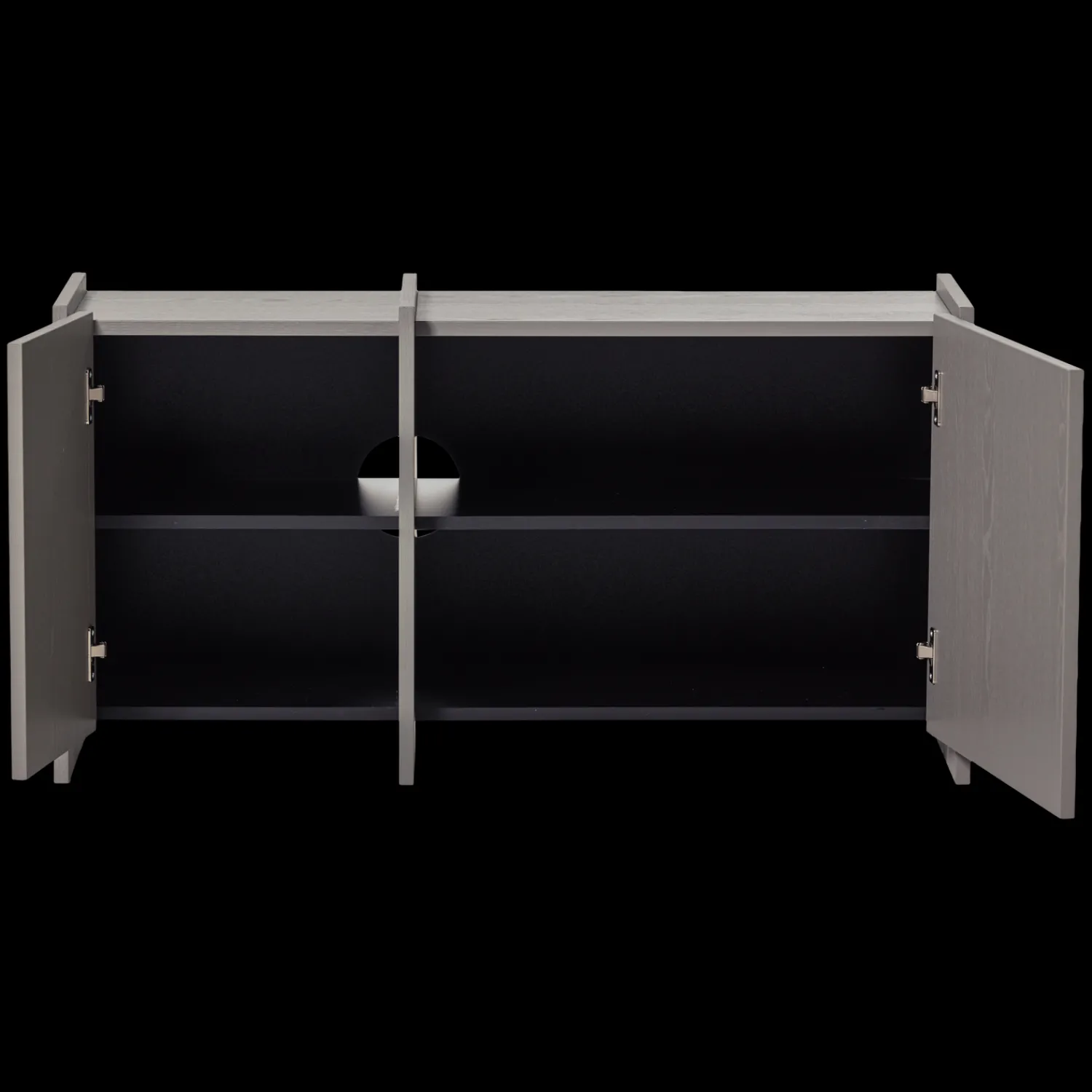 Tv-Meubels-WOOOD Brock Tv-meubel Grijs
