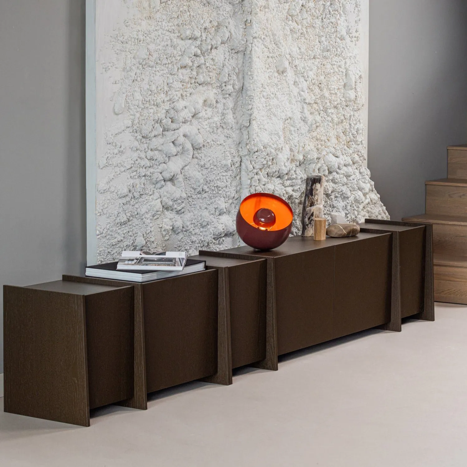 Tv-Meubels-WOOOD Brock Tv-meubel Bruin