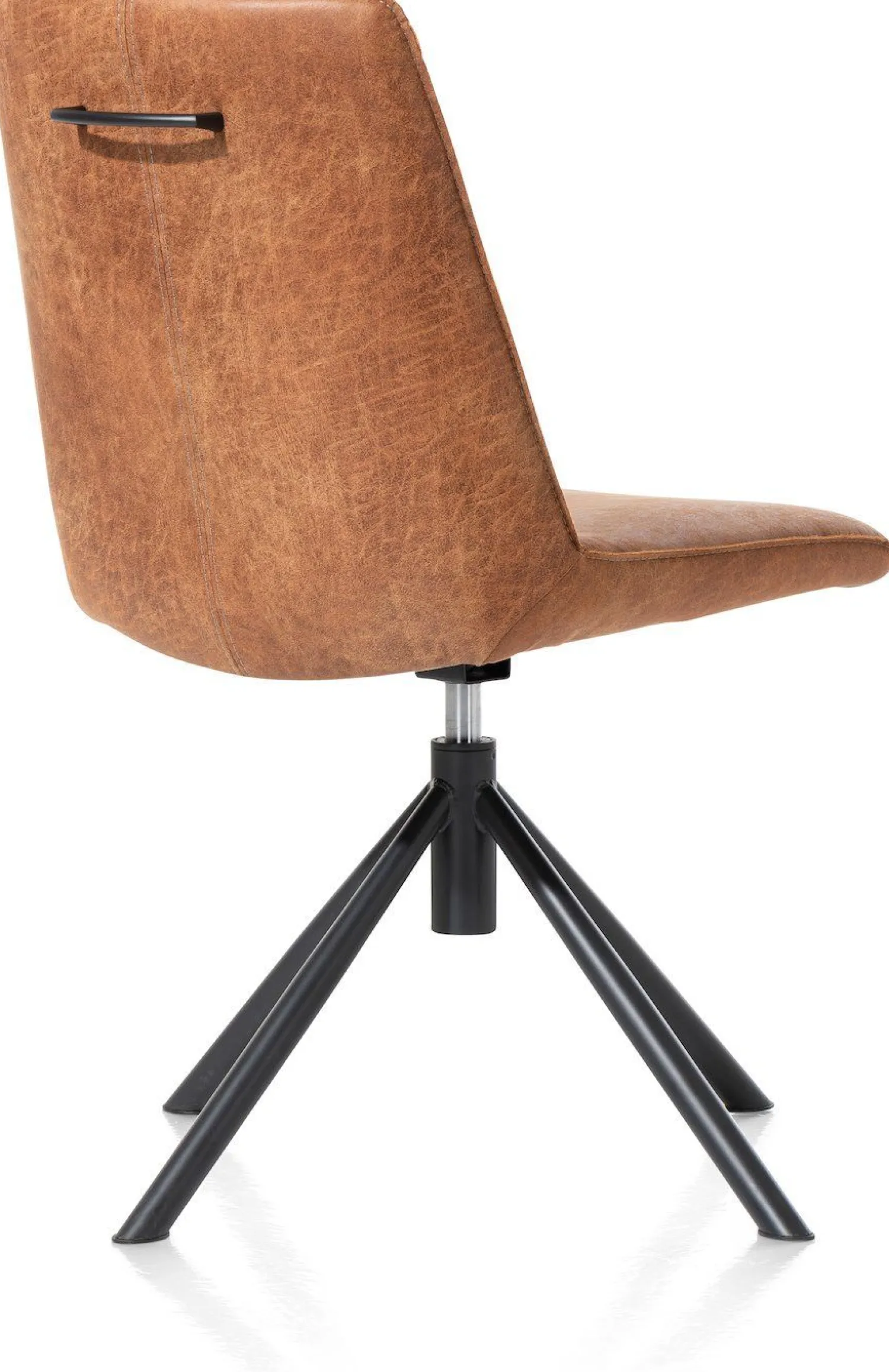 Draaibare Eetkamerstoelen|Eetkamerstoelen Zonder Armleuning-Henders en Hazel Brody Eetkamerstoel Cognac
