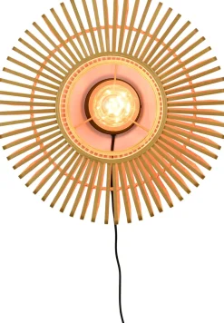 Industriële Wandlampen|Wandlampen-Good&Mojo Bromo Bamboo Wandlamp Natural