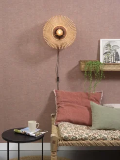 Industriële Wandlampen|Wandlampen-Good&Mojo Bromo Bamboo Wandlamp Natural