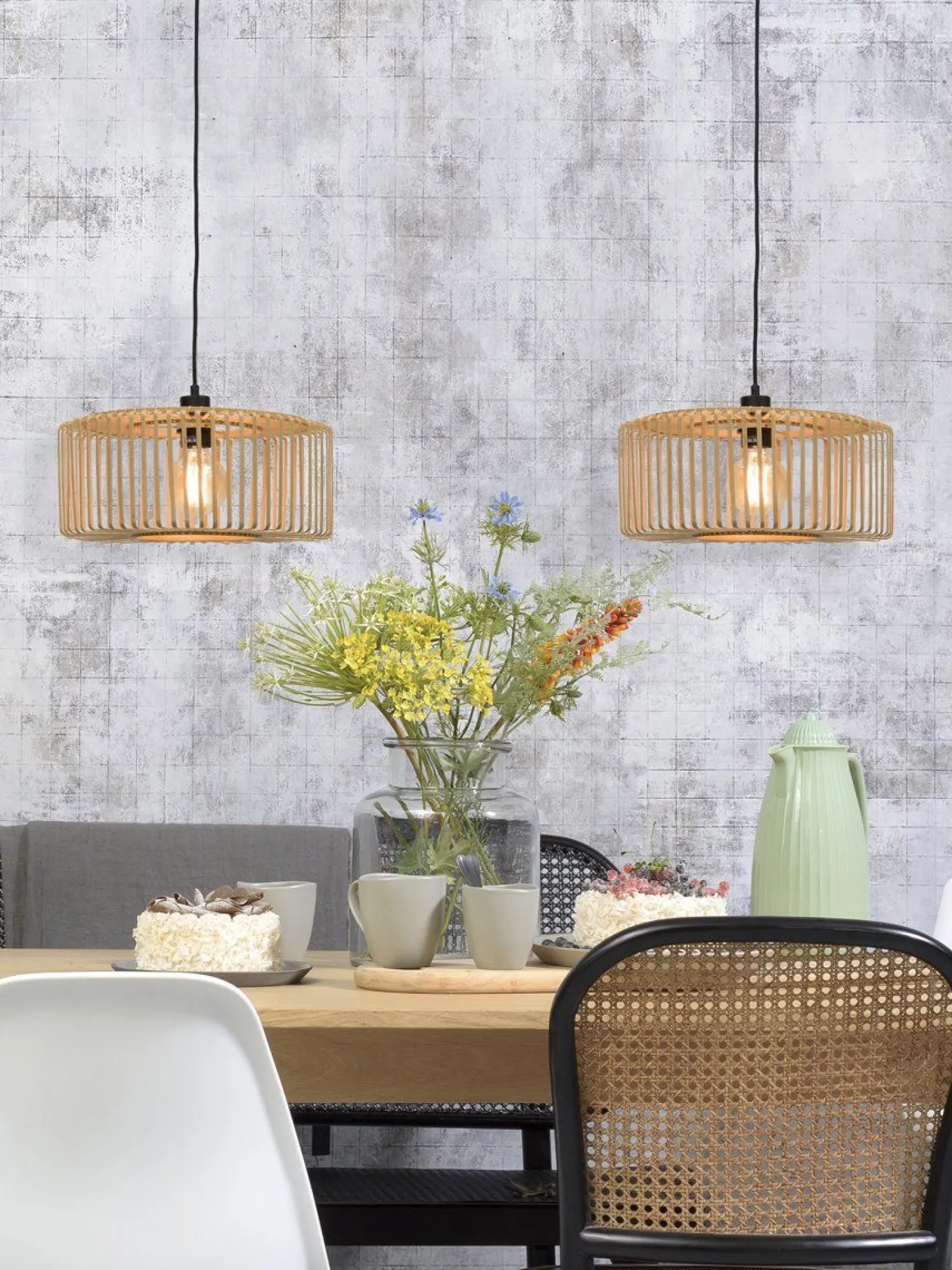 Hanglampen|Hanglampen-Good&Mojo Bromo XL Hanglamp Natural