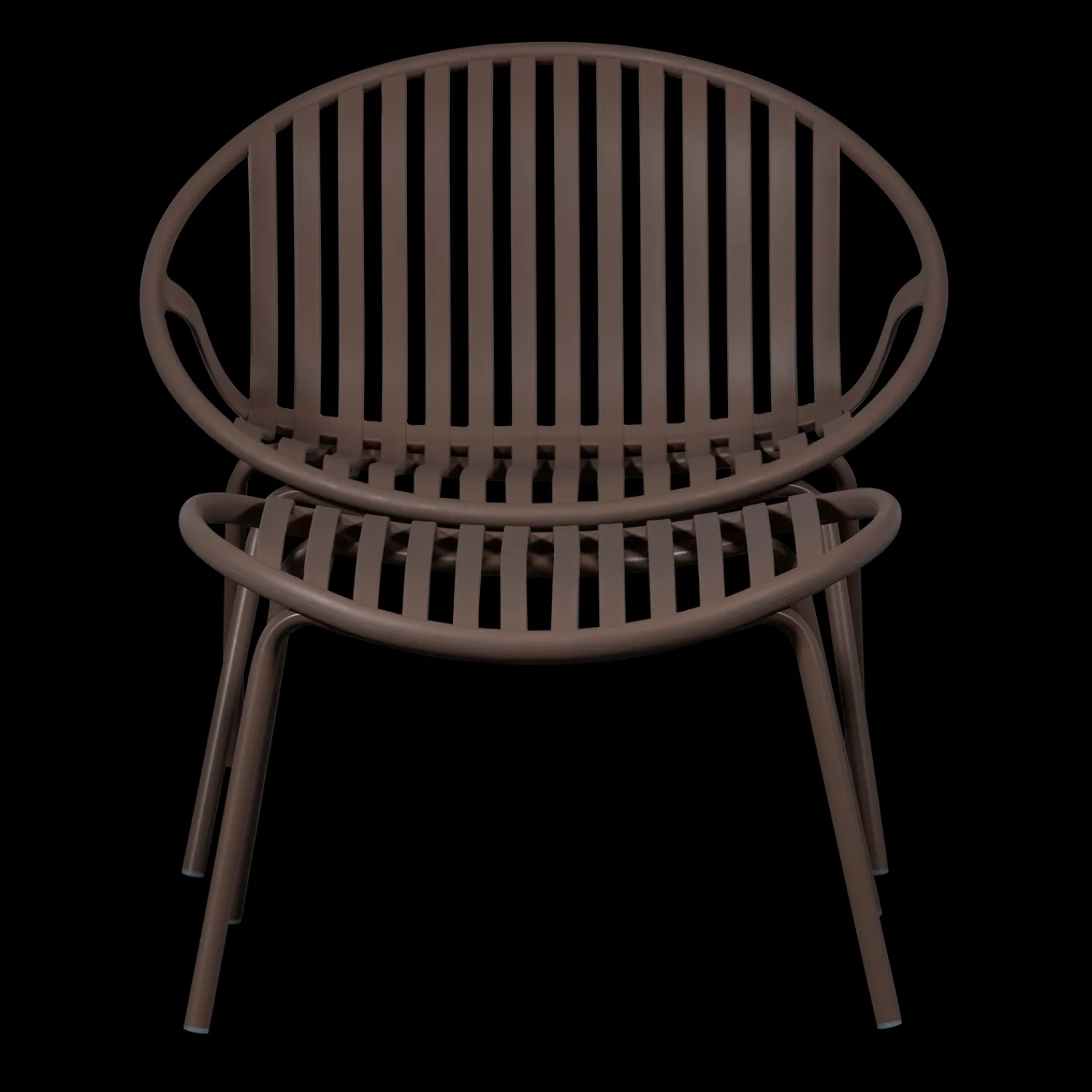 Tuinstoelen-WOOOD Bruce Tuin Loungestoel Bruin