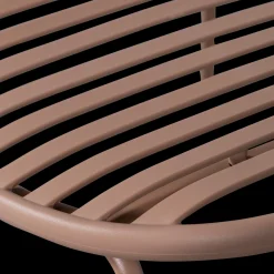 Tuinstoelen-WOOOD Bruce Tuin Loungestoel Salmon Pink