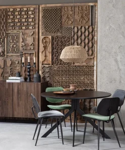 Ronde Eettafels-Trendhopper Bruno Eettafel Zwart