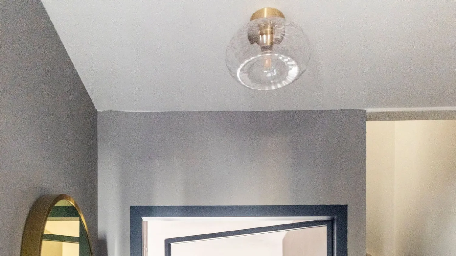 Plafondlampen|Plafondlampen-It's about RoMi Brussels Plafondlamp Transparent, Gold
