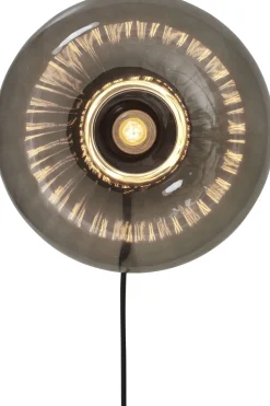 Wandlampen|Wandlampen-It's about RoMi Brussels Wandlamp Transparent, Gold