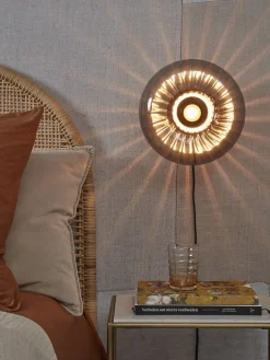 Wandlampen|Wandlampen-It's about RoMi Brussels Wandlamp Transparent, Gold