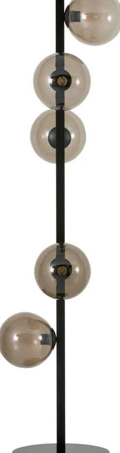 Moderne Vloerlampen|Vloerlampen-Montèl Bubble Vloerlamp Black