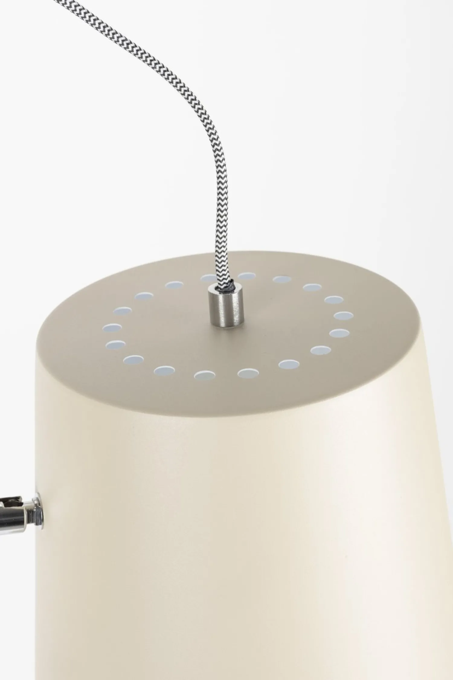Vloerlampen|Vloerlampen-Zuiver Buckle Head Vloerlamp Beige