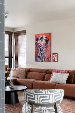 Leren Fauteuils-Eijerkamp Collectie Buddy Fauteuil Zwart