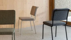 Eetkamerstoelen Zonder Armleuning-Zuiver Buddy (set van 2) Eetkamerstoel Beige