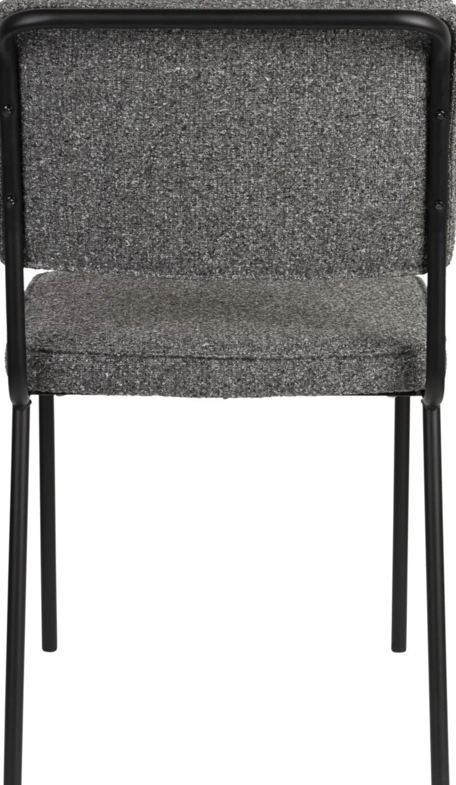 Eetkamerstoelen Zonder Armleuning-Zuiver Buddy (set van 2) Eetkamerstoel Zwart, Antraciet