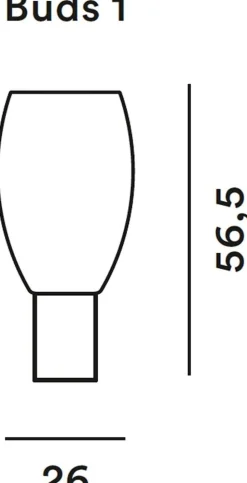 Design Tafellampen|Tafellampen-Foscarini Buds Tafellamp Warm White