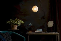 Wandlampen|Wandlampen-Dutchbone Bulan Wandlamp Black, Brass