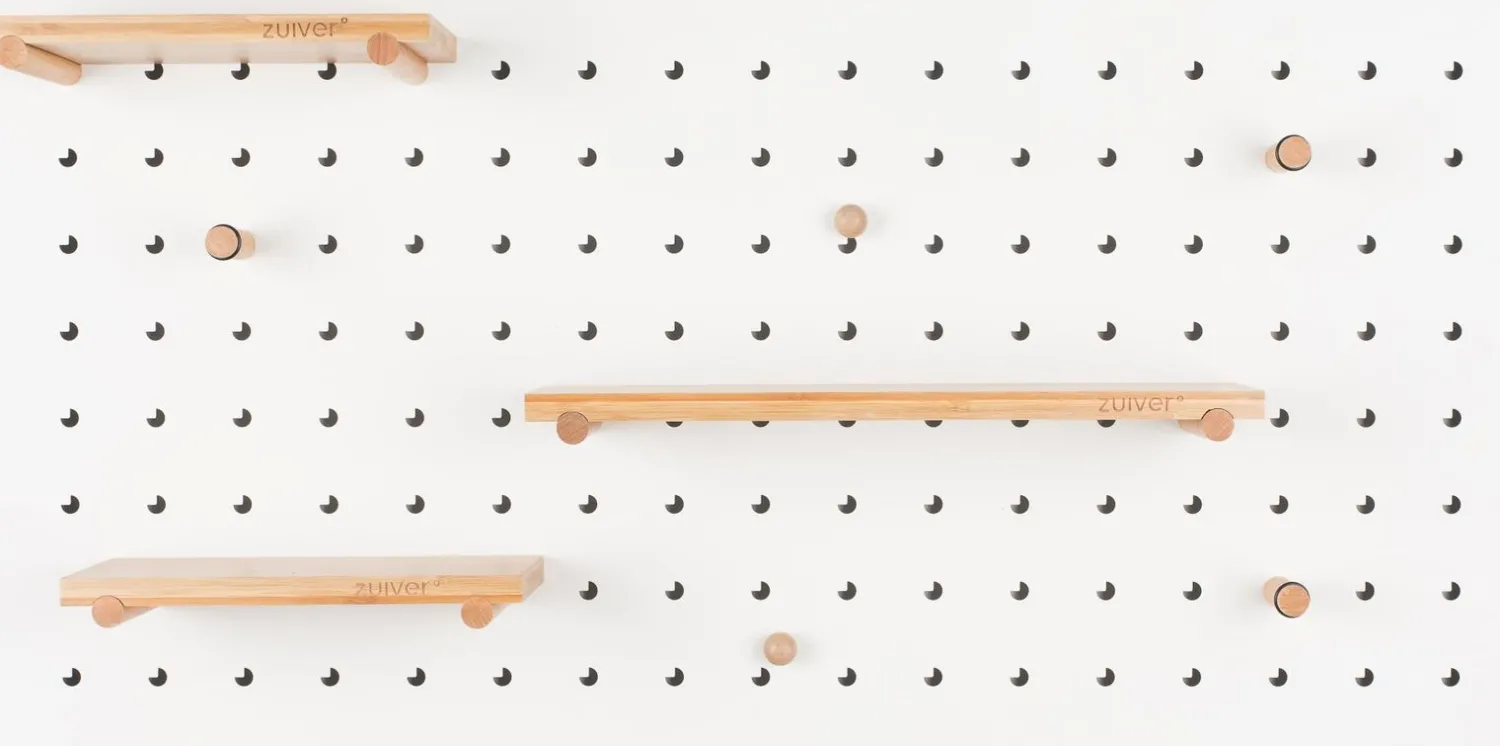Vazen & Potten-Zuiver Bundy Pegboard White