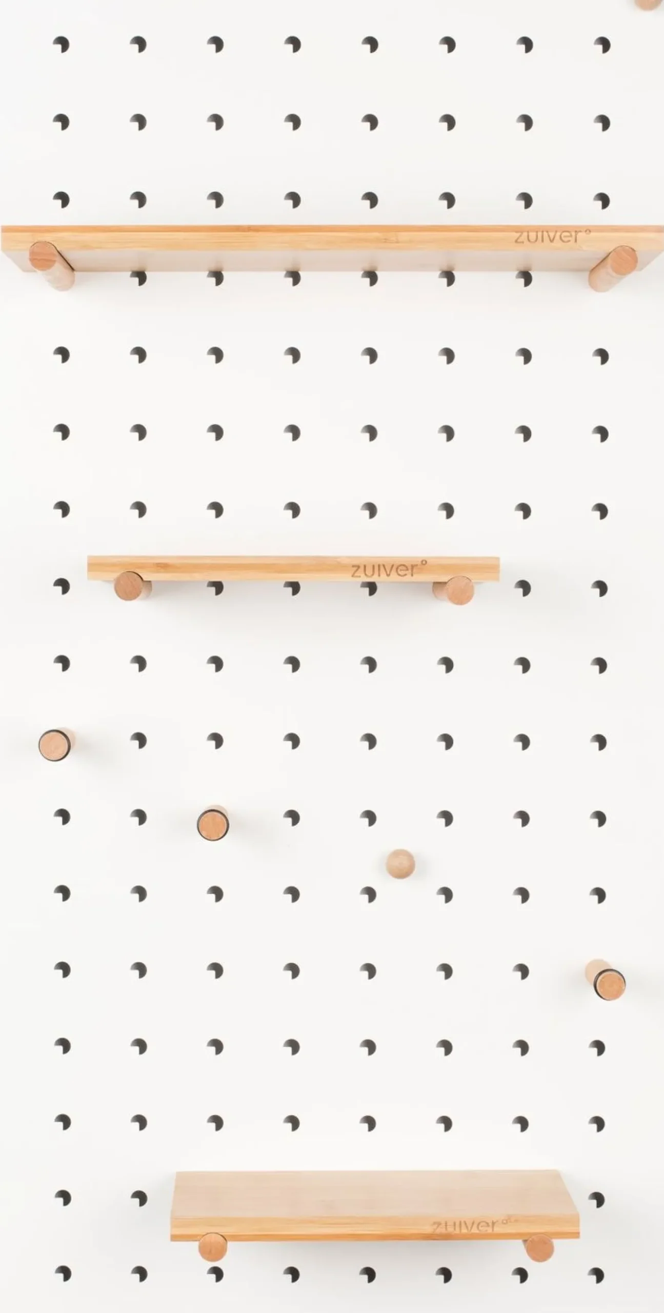 Vazen & Potten-Zuiver Bundy Pegboard White
