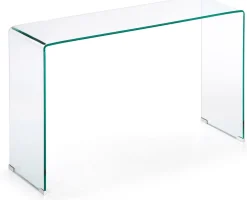 Dressoirs-Kave Home Burano Wandtafel Transparant