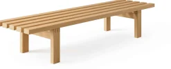 Design Salontafels|Houten Salontafels-Pastoe BZ Lattenbank Naturel