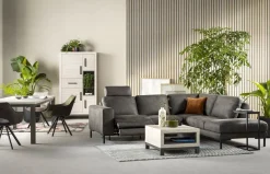 Hoekbanken-Feelings Wonen Cadiz Hoekbank Graphite