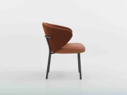 Design Stoelen|Kuipstoelen-Bert Plantagie Calix Four Eetkamerstoel Bronze