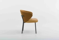Design Stoelen|Kuipstoelen-Bert Plantagie Calix Four Eetkamerstoel Bronze