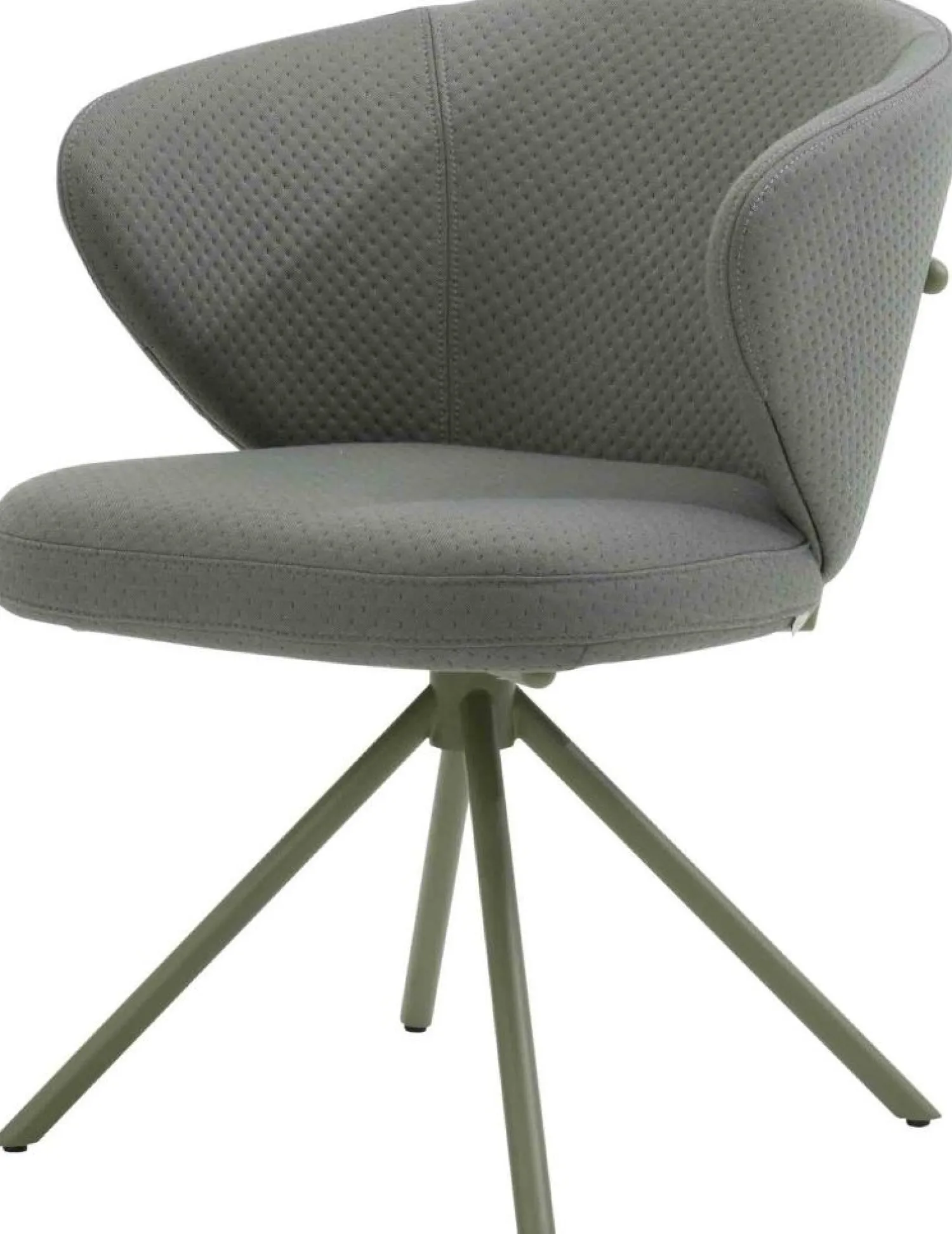 Design Stoelen|Draaibare Eetkamerstoelen-Bert Plantagie Calix Statief Eetkamerstoel Light Grey