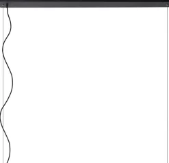 Industriële Hanglampen|Industriële Hanglampen-Lucide Calixt Hanglamp Zwart