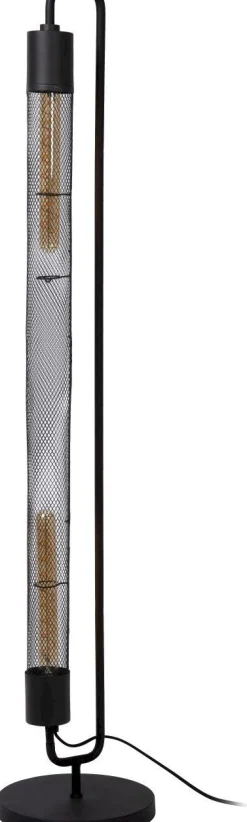 Industriële Vloerlampen|Vloerlampen-Lucide Calixt Vloerlamp Zwart