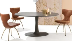Design Stoelen|Eetkamerstoelen Zonder Armleuning-Leolux Callas Eetkamerstoel
