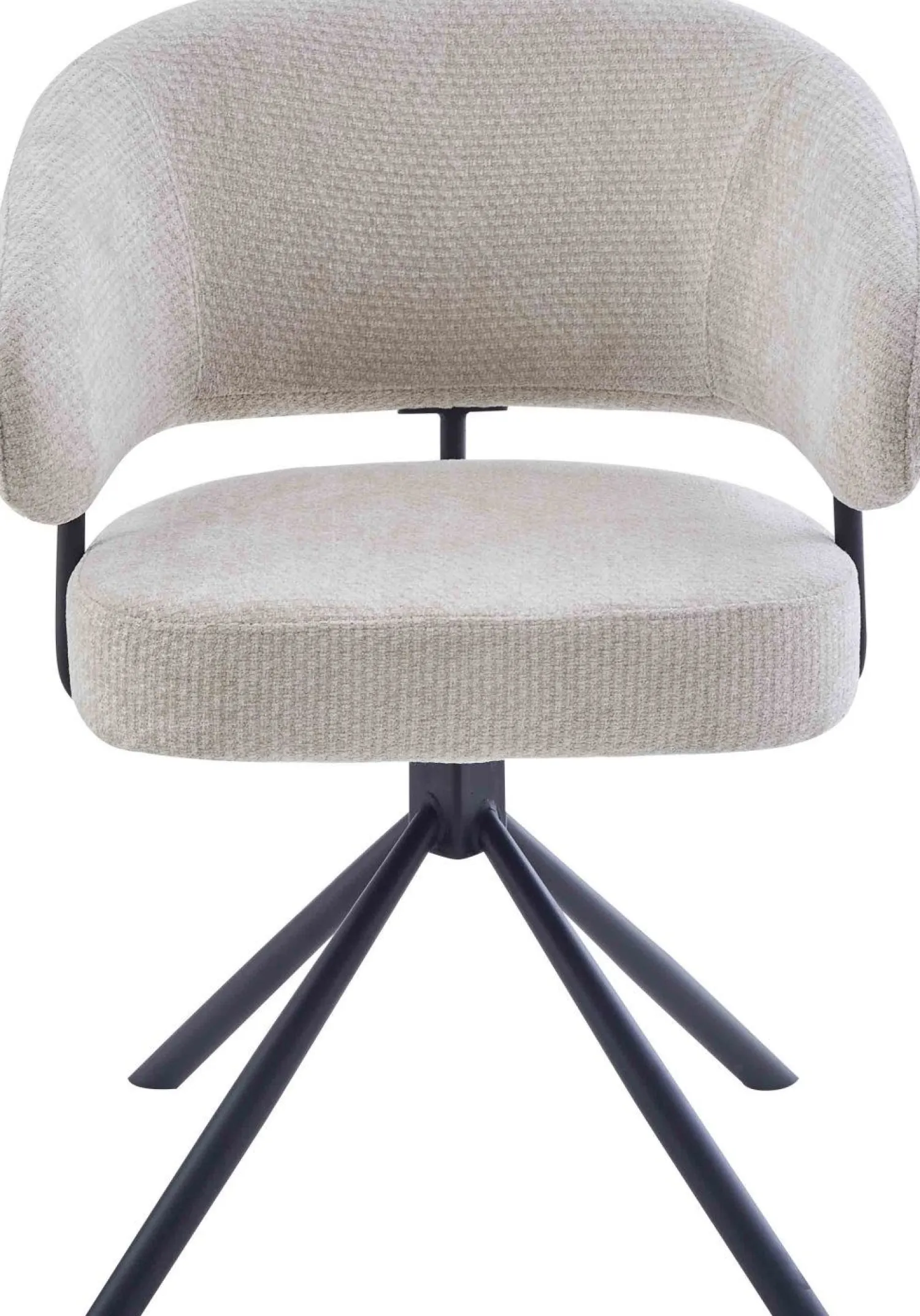 Eetkamerstoelen Met Armleuning-Eijerkamp Collectie Camille Eetkamerstoel Beige