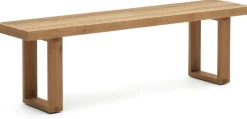 Tuinbanken|Zitbanken-Kave Home Canadell Tuinbank Naturel