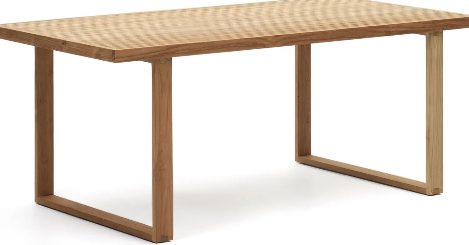 Tuintafels-Kave Home Canadell Tuintafel Naturel
