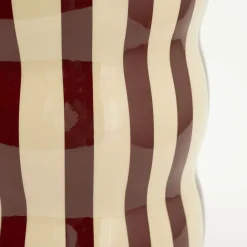 Ronde Bijzettafels-By Boo Candice Bijzettafel Beige, Burgundy