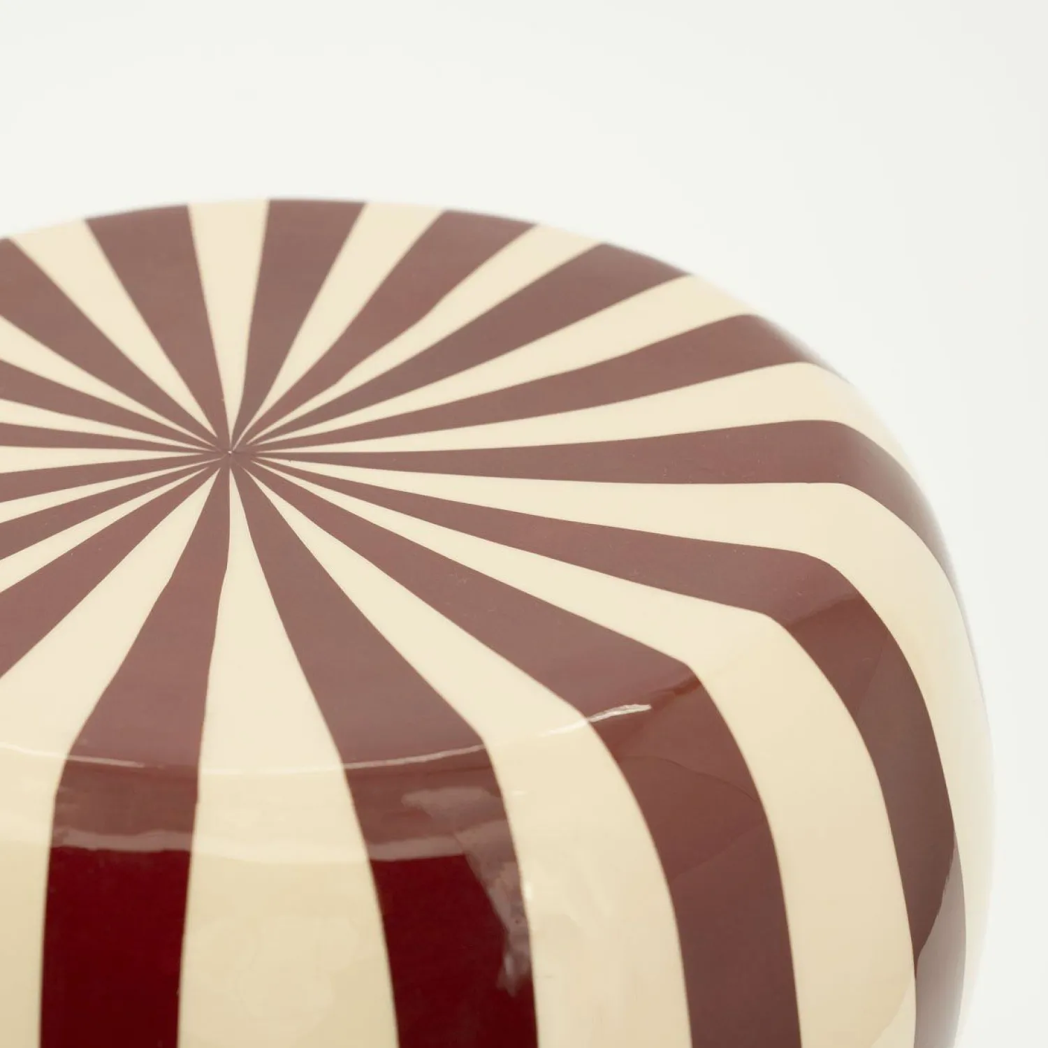 Ronde Bijzettafels-By Boo Candice Bijzettafel Beige, Burgundy