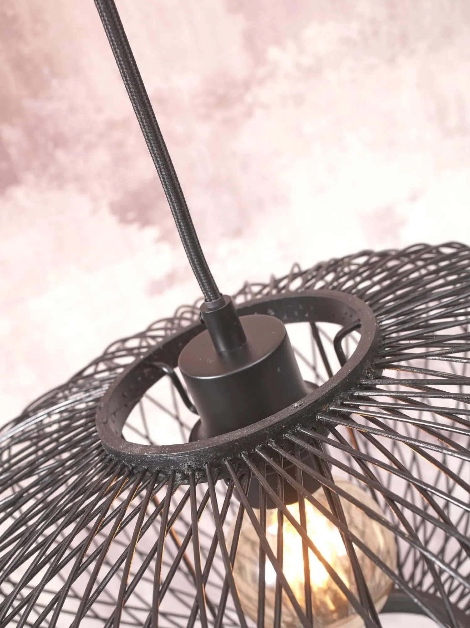 Hanglampen|Hanglampen-Good&Mojo Cango Hanglamp Black, Natural